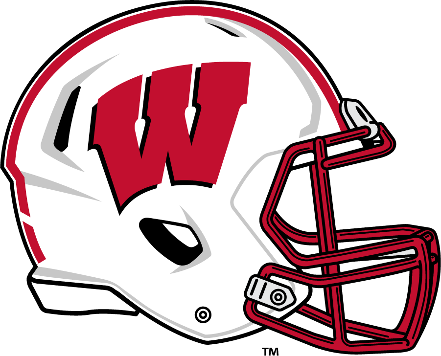 Wisconsin Badgers 2017-Pres Helmet Logo iron on transfers for clothing